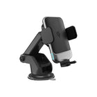 Powerology - Support de telephone Qi 10 W/7,5 W à capteur automatique - Noir-Certifie Qi