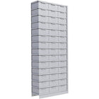 Metalware – Étagère sans boulons RK938, 15 tablettes, 36 x 18 x 88 po, gris pâle-Système de tablettes ajustables offrant un espace de rangement solide, mais économique qui convient à vos besoins