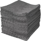 Zenith Safety –Tampons absorbants tissés, universel, moyen, 15 long x 17 larg. (po), 100/paquet-Fait à 100 % de fibre de polypropylène tissée