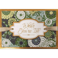 Rosedale – Cartes de souhaits et enveloppes, Seriously Ill Get Well, doré, 5 1/2 x 8 po, 6/paquet (19912)-Imprimées sur du papier cartonné non couché de haute qualité