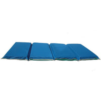 PeerlessMD – Matelas robuste, bleu/bleu sarcelle, 2 po d’épaisseur-Taille : 24 x 48 x 2 (po)