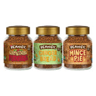 Beanies Coffee - Assortiment de cafés à saveur festive de bonnets - paquet de 3-Faible en calories et sans sucre, cette sélection comprend des saveurs de pudding de Noël, de pain d'épices et de tartelettes