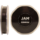 JAM PaperMD – Ruban de satin à double face, 0,38 po de large x 25 verges, noir, 4/paquet (803SAbl25g)-Noir