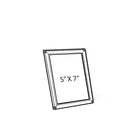 Azar Displays – Porte-affiche vertical/horizontal Opti Snap, 10/paquet (300205-SLV)-Les côtés en argent anodisé se rabattent pour permettre le changement rapide des affiches
