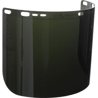 Jackson Safety - Visière F50, Polycarbonate, Teinte 5,0, Conformité Csa Z94.3/Ansi Z87+, paquet de 3-Hauteur 8po
