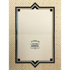 Rosedale – Cartes de souhaits et enveloppes, remerciement, Thank You, doré, 5 1/2 x 8 po, 6/paquet (19899)-Cartes de souhaits de qualité comparable à celles qu’on retrouve dans un magasin spécialisé
