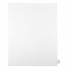 Mark Maker – Onglets séparateurs juridiques blancs, 1/15 onglets, format lettre, sans trous, numéro 15, 25/paquet-Onglets séparateurs blancs, 1/15 onglets