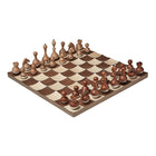 Umbra Jeu d'échec Wobble-Se range dans une boîte avec une mousse découpée à la dimension de chaque pion.