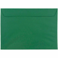 JAM Paper - Enveloppes pour livret - 9" x 12" - Vert foncé - Paquet de 50-Couleur : vert foncé.