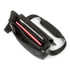The Rolling Stones - Flashpoint Collection - Sac à bandoulière polyester texturé - Noir-Petite pochette frontale avec fermeture éclair sur le devant du rabat, pour un accès rapide à vos plus petits items