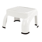 Mistral − Marchepied ultra-sécuritaire à une marche − 9 po H x 15,225 po L x 13 po P − blanc-Marchepied à une marche