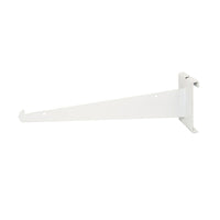 Can-Bramar – Support de tablette pour panneau à maillage métallique, 12 po, blanc, 10/paquet-Support de tablette pour panneau à maillage métallique
