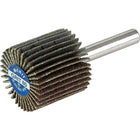 Merit - Disques À Lamelles - Meules À Lamelles Abrasives Montées, Oxyde D'Aluminium/Céramique, 1po x 1po x 1/4po, paquet de 12-Matériau abrasif Oxyde d'aluminium