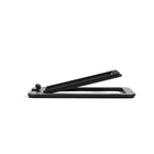 Kanto – Supports de haut-parleurs de table S2 pour haut-parleurs de petite taille, noir-Rembourrage en mousse pour éliminer les vibrations indésirables