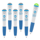 Educational Insights - Hot Dots® Light-Up Interactive Pen 6-Pack-rétroaction instantanée : Pen fournit une rétroaction audio et s'allume en vert pour des réponses correctes et fournit une redirection douce et s'allume en rouge pour les réponses incorrectes. Les sons peuvent être mis en sourdine. (Pen nécessite 2 piles AAA, non incluses.)