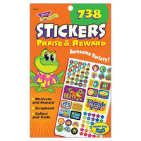 Trend Enterprises - Carnet d?autocollants, de félicitations et de récompenses, paquet de 4428-Taille : 9 1/2 x 5 3/4 po