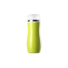 Timolino – Thermos Tazza à isolation sous vide, vert, 350 ml-L’isolation sous vide garde la boisson chaude, froide et fraîche pendant des heures. Il suffit de déposer vos feuilles de thé ou votre café frais moulu à l’intérieur du cylindre et verser de l’eau chaude dessus; la boisson s’infiltre ensuite à l’intérieur