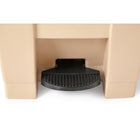 Legacy  - Conteneur Step-On - 16.2 po l x 15.75 po P x 23.6 po H - 45 Litres - Beige-Capacité : 9.89 gallons