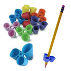The Pencil Grip - Petite poignée de crayon griffe d'écriture-Couleur : Bleu