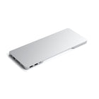 Satechi - Station d'accueil mince USB-C pour iMac 24 po - Argent-Conçu exclusivement pour les modèles iMac 2021 (24 pouces) pour ajouter un espace de stockage de données supplémentaire, étendre vos ports USB pour un transfert de données rapide et un accès aux périphériques - le tout avec une conception plug and play