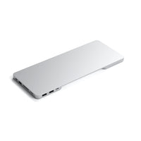 Satechi - Station d'accueil mince USB-C pour iMac 24 po - Argent-Conçu exclusivement pour les modèles iMac 2021 (24 pouces) pour ajouter un espace de stockage de données supplémentaire, étendre vos ports USB pour un transfert de données rapide et un accès aux périphériques - le tout avec une conception plug and play