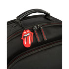 The Rolling Stones - Flashpoint Collection - Sac à dos polyester texturé - Noir-2 pochettes à accès rapide et 1 pochette à fermeture à glissière à l’intérieur, pour ranger vos accessoires électroniques, votre portefeuille et vos lunettes soleil