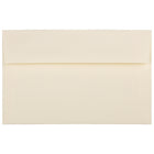 JAM Paper Enveloppes Strathmore A10, vélin ivoire, 250/paquet-Enveloppes Strathmore à vélin ivoire