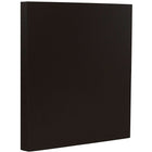 JAM Paper Papier cartonné mat, 8,5 x 11 po, 100 lb, noir lisse, 250/paquet (64429575b)-Papier 100 lb