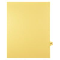 Markmaker - 25 tabs/PQT, 5 PQT/Boite, Intercalaires imprimes Legal, Chamois, 1/15th coupe| format lettre, sans trous, Numero 162-Intercalaires imprimes Legal