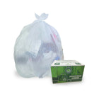 Eddie's - Sacs à ordures industriels / sacs à doublure - 35 po l x 50 po H, 0,89 mil - Transparent - Paquet de 150-Paquet de 150