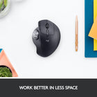 Logitech MX ERGO PLUS Trackball Sans Fil pour PC et Mac - Noir-8