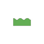 Trend - Bordure ondulée unie Terrific T-9875 39 pi x 2,25 po, vert, 108/paquet (T-9875)-Les bordures de babillards peuvent être utilisées pour rehausser les classes de prématernelle à 5e secondaire