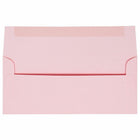 JAM Paper Enveloppes commerciales #10 - 4,125" x 9,5" - Rose bébé - Paquet de 50-Taille : #10 (4,13 x 9,5 pouces)