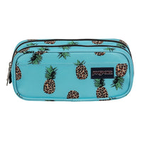 JanSport - Grand Étui Pour Accessoires, Ananas Léopard-Polyester recyclé 600 deniers