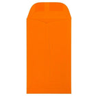 JAM Paper - Enveloppes à monnaie no 3, 2,5 x 4,25 po, papier orange Brite Hue recyclé, 1000/paquet-Enveloppes orange