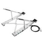 Targus - Support portable avec Station d’accueil intégrée-Convient à la plupart des ordinateurs portables de 10 à 15,6 pouces