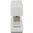 JAM PaperMD – Agrafeuse de bureau moderne, blanc-Agrafes aux couleurs assorties également offertes