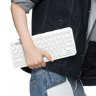 Logitech Clavier Bluetooth Multidispositif Sans - Fil K380 - Blanc cassé-4,88 haut x 10,98 larg x 0,63 prof (po)
