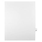 Mark Maker – Onglets séparateurs juridiques blancs, 1/25 onglets, format lettre, sans trous, numéro 94, 25/paquet-Onglets séparateurs blancs, 1/25 onglets