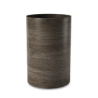Umbra â€“ Poubelle Treela, bois de grange-Polypropylène avec base en métal au fini brossé