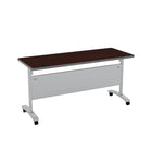 Table de formation Heartwood 60 po x 24 po - mahogany-30 po H x 59.25 po L x 23.75 po D