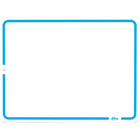 Hilroy - Tableau effaçable à sec d'apprentissage de l'heure, 9 po x 12 po-9 po x 12 po