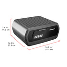 SentrySafe - CHW30300 Coffre-fort ignifuge/étanche de grande taille à combinaison numérique - 0,36 pi3-Protection des données : Vérifiée par l’ETL pour protéger les supports multimédias numériques comme les CD, les DVD et les clés USB contre le feu pendant 1/2 heure jusqu’à 843 -degreeC (1 550 -degreeF)