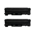 Canon - Cartouche de toner noir 128, paq./2 (3500B013)-Capacité d'environ 2100 pages