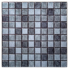 CTG – Carreaux muraux à motif carré 3D, gris métallique, 6 pièces-Ensemble : livré dans une boîte de 6 feuillets de carreaux muraux en 3D de qualité supérieure, adaptés aux surfaces lisses et propres