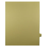 Mark Maker – Onglets séparateurs juridiques beiges, 1/25 onglets, format lettre, sans trous, numéro 120, 25/paquet-Onglets séparateurs beiges, 1/25 onglets