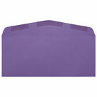JAM Paper #10 Enveloppes à fenêtre Colourées d'affaires - 4 1/8" x 9 1/2" - Violet recyclé - Paquet de 50-Taille : #10 (4,13 x 9,5 pouces)