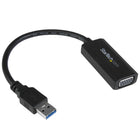 StarTech ® Adaptateur vidéo USB 3.0 vers VGA, installation de pilote sur carte, 1920 x 1200-Installation simplifiée en cours de déplacement grâce à une mémoire interne vous permettant d’installer l’adaptateur sans CD-ROM ni connexion Internet