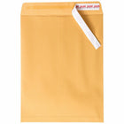 JAM Paper - Enveloppes de qualité supérieure pour catalogue à extrémité ouverte - 10 x 13 - avec fermeture à décoller et à sceller - Kraft brun Manille - paquet de 50-Taille: 10 x 13 pouces