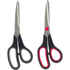 Merangue - Ciseaux à prise confortable de 8 po - Assortis - Paquet de 12-Ciseaux à bout pointu de 8" pour une coupe précise et lisse